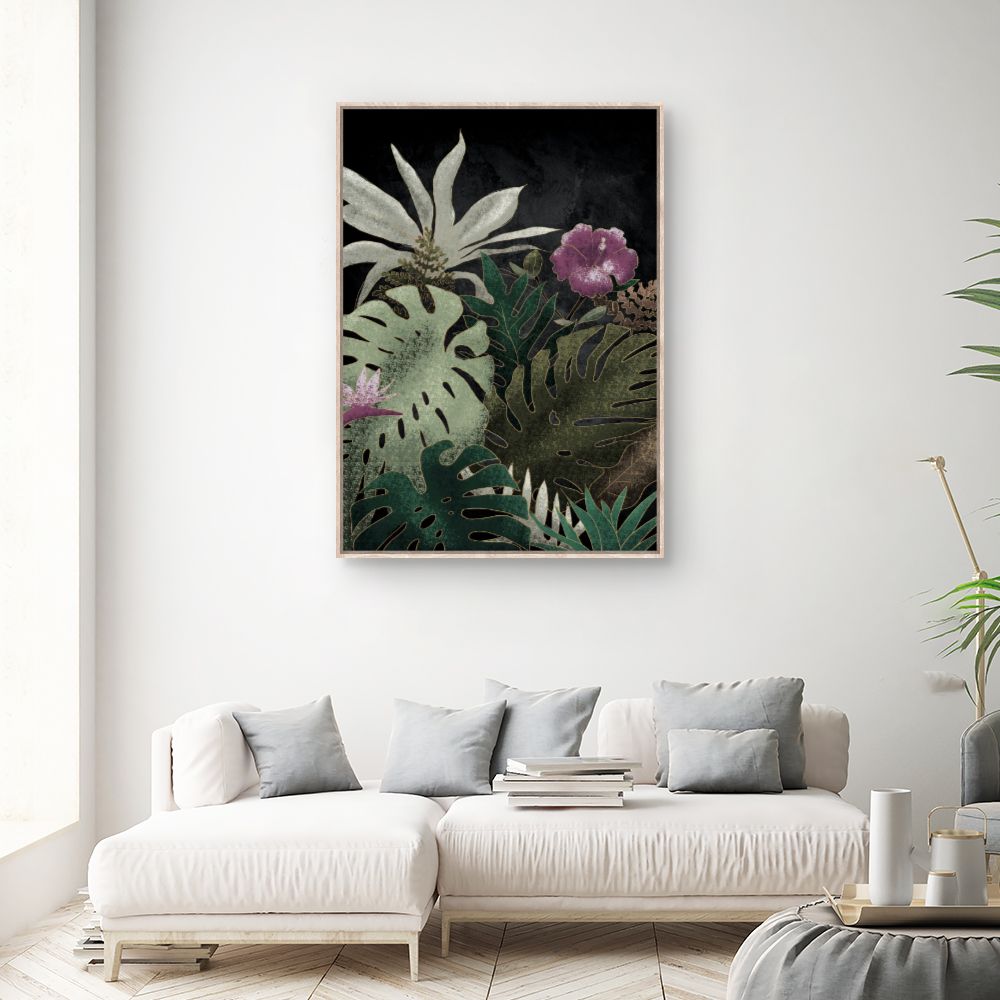 Tableau Jungle exotique