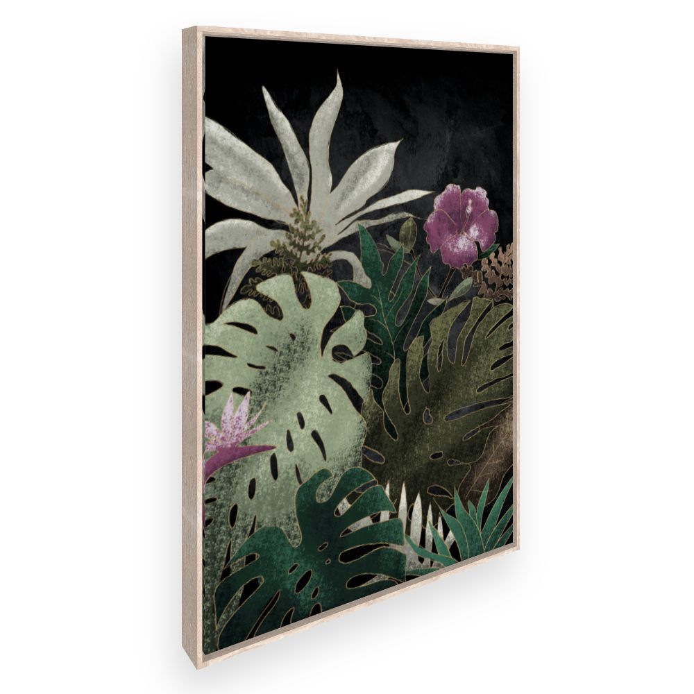 Toile Jungle exotique