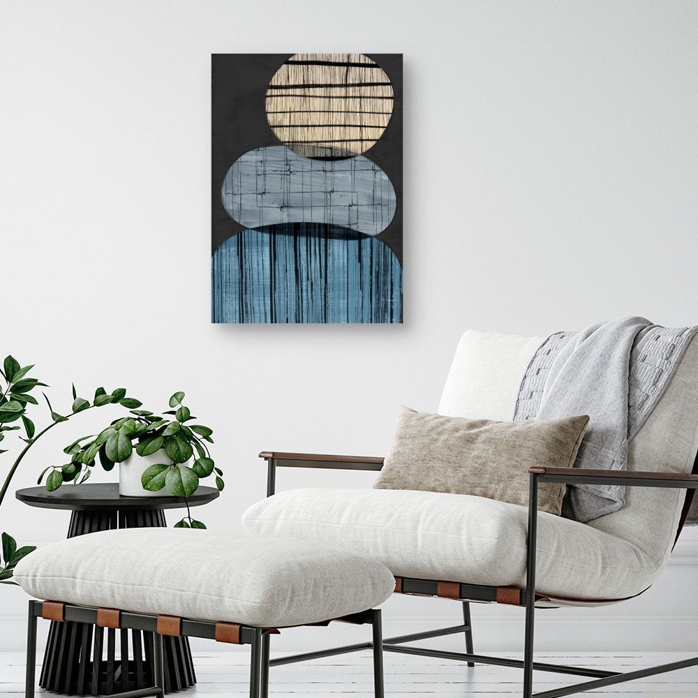 Tableau Cercle abstrait moderne