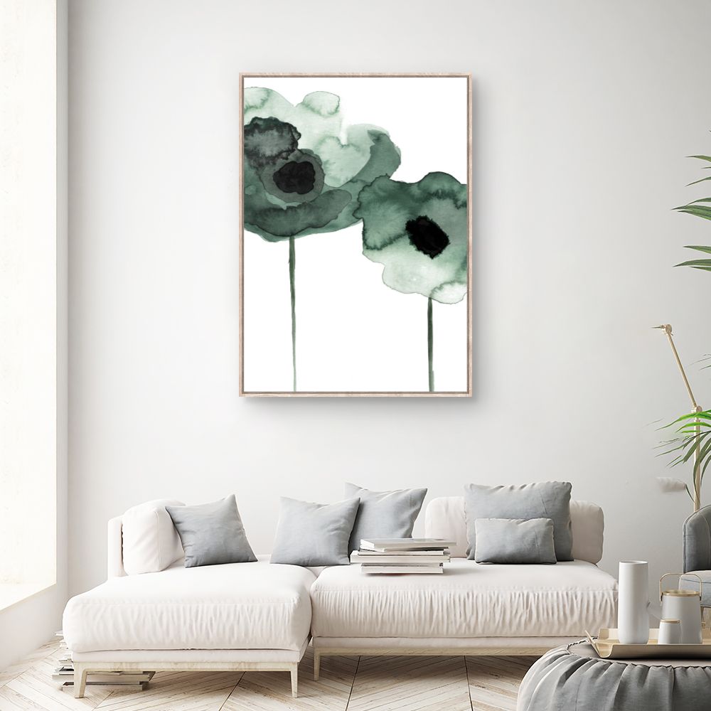 Tableau Fleurs aquarelles