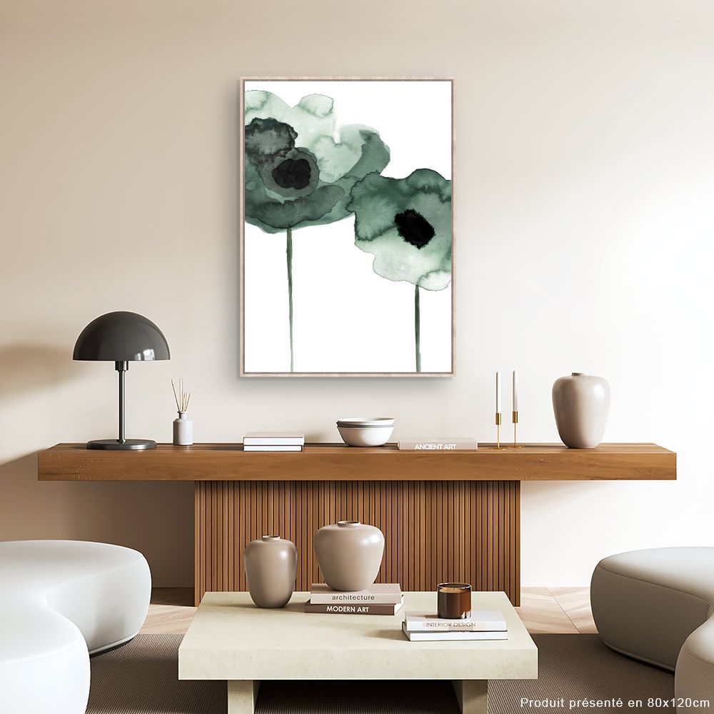 Tableau Fleurs aquarelles