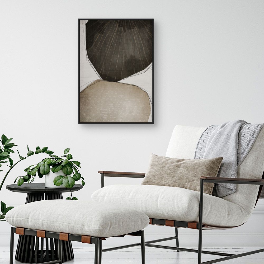 Tableau Formes organiques apaisantes