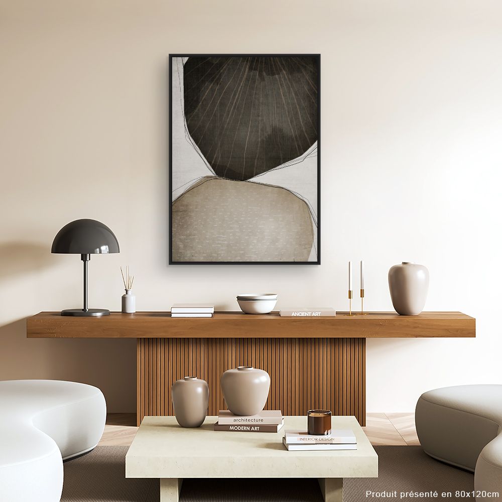 Tableau Formes organiques apaisantes