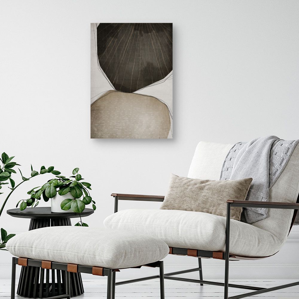 Tableau Formes organiques apaisantes