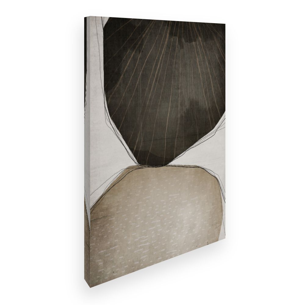 Toile Formes organiques apaisantes