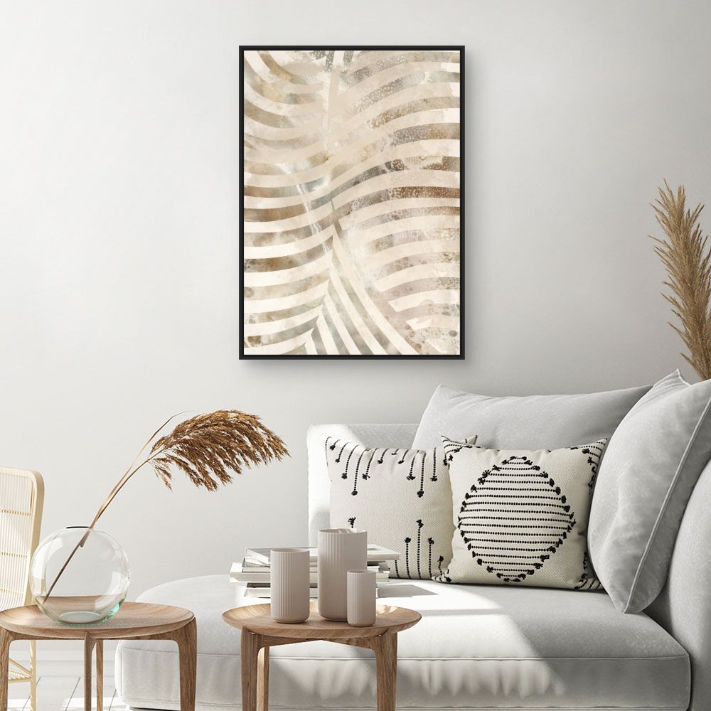 Tableau Lignes abstraites élégantes