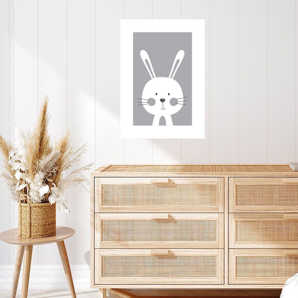 Affiche Lapin adorable