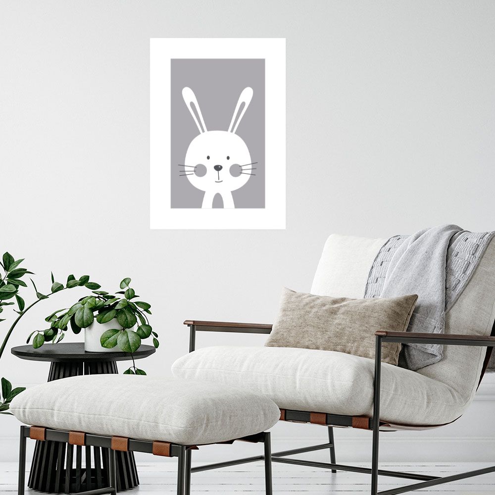 Affiche Lapin adorable