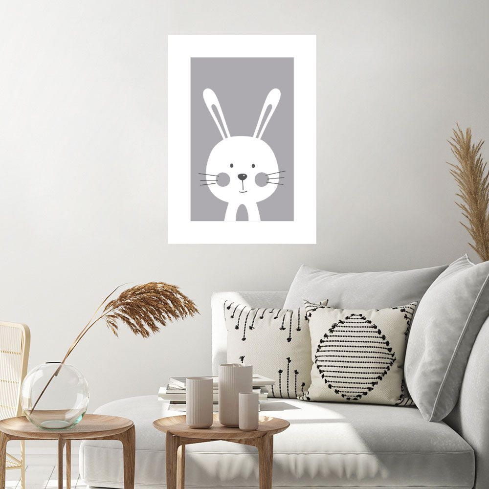 Affiche Lapin adorable