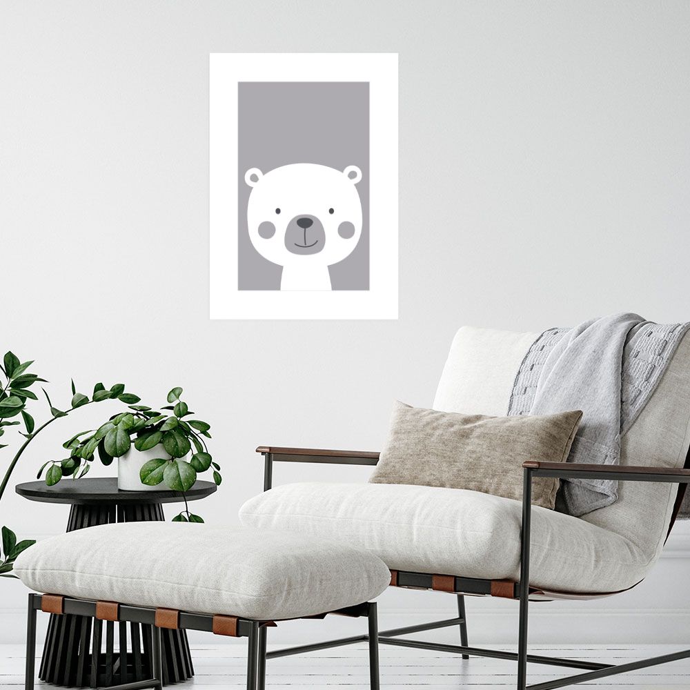 Affiche Ours mignon