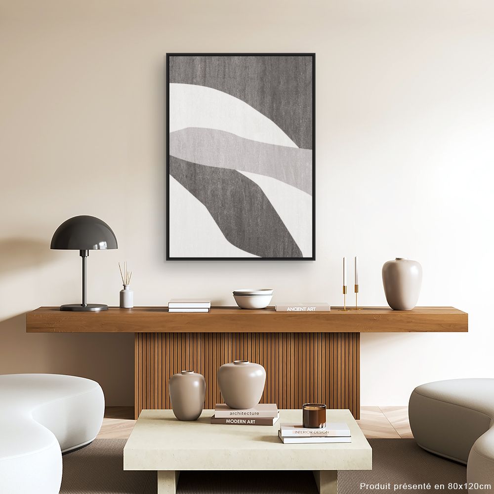 Tableau Lignes abstraites élégantes