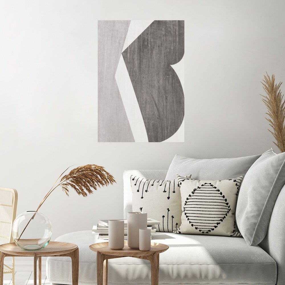 Affiche Formes abstraites élégantes