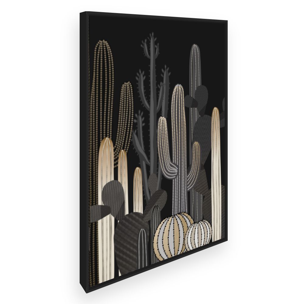 Toile Cactus élégants