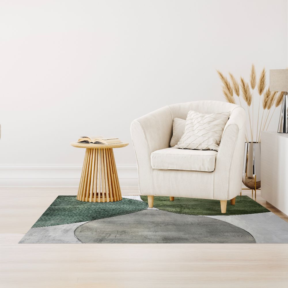 Tapis n°86 Motifs organiques délicats