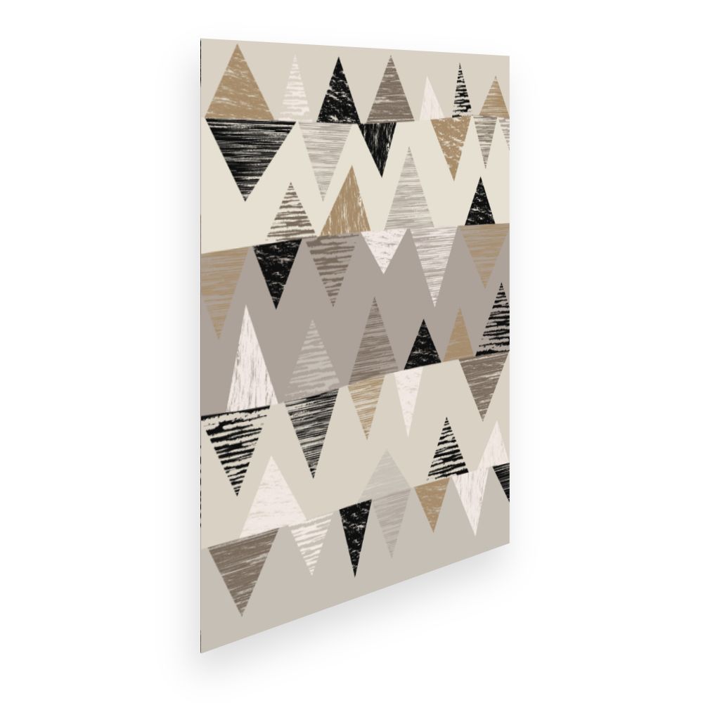 Affiche Triangles élégants