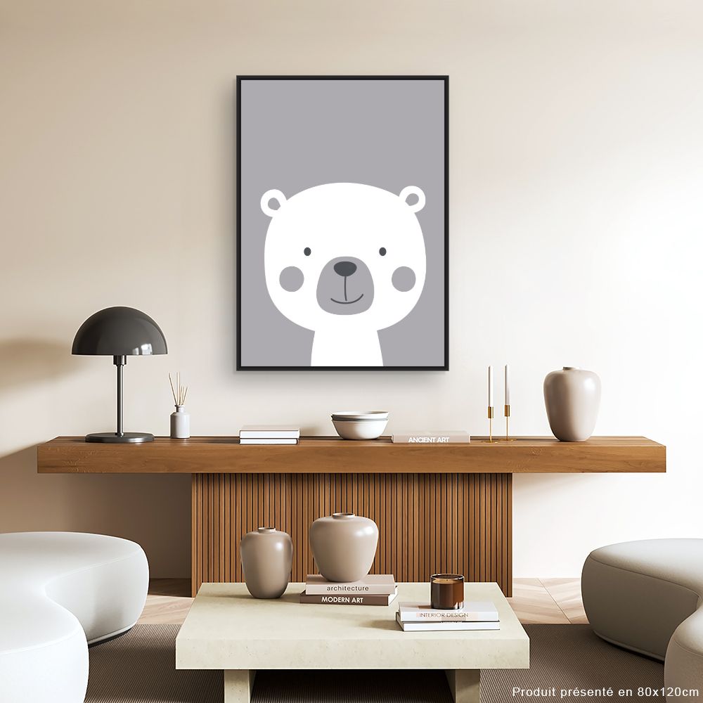 Tableau Ours mignon