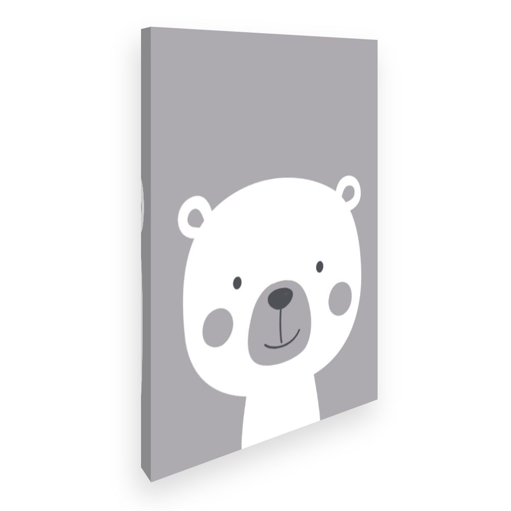 Toile Ours mignon