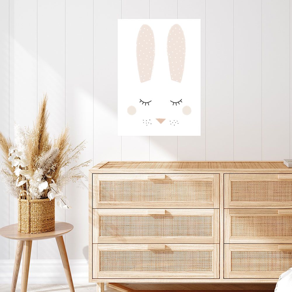 Affiche Lapin doux rêveur