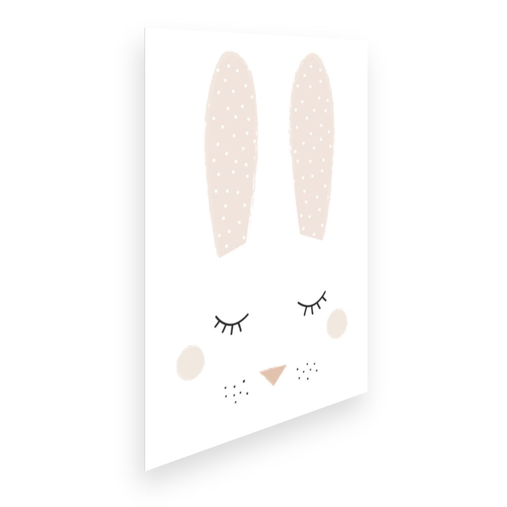Affiche Lapin doux rêveur