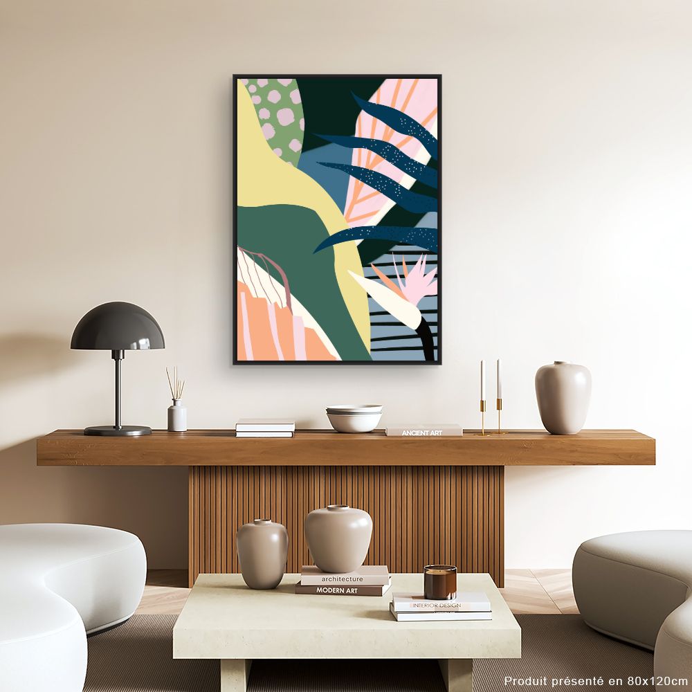 Tableau Nature abstraite
