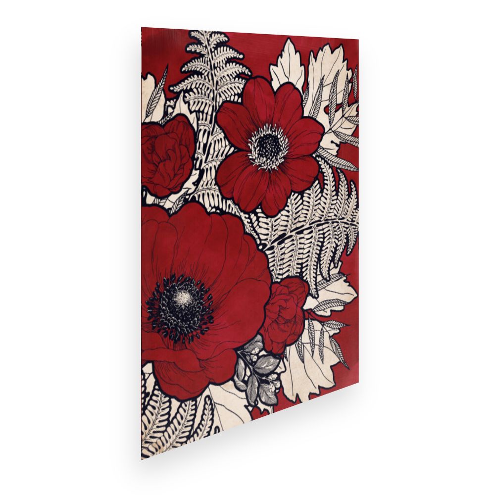 Affiche Fleurs exubérantes