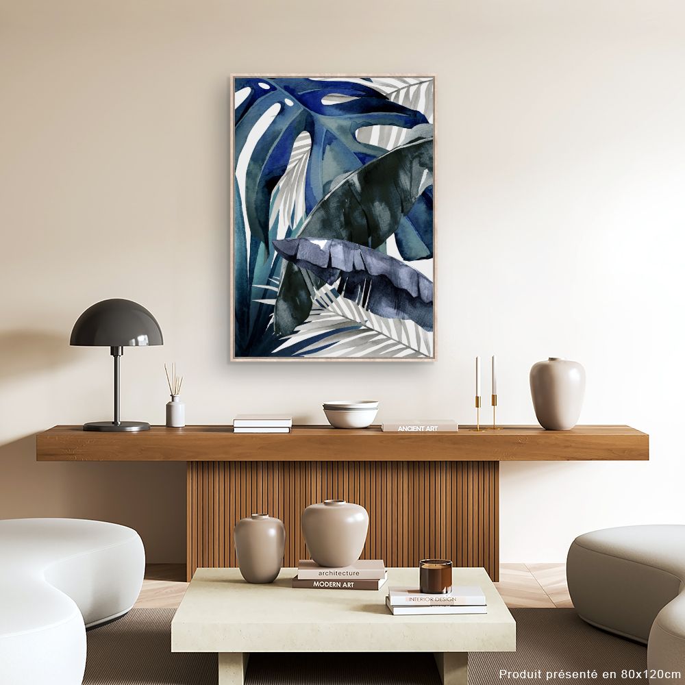 Tableau Feuillage exotique