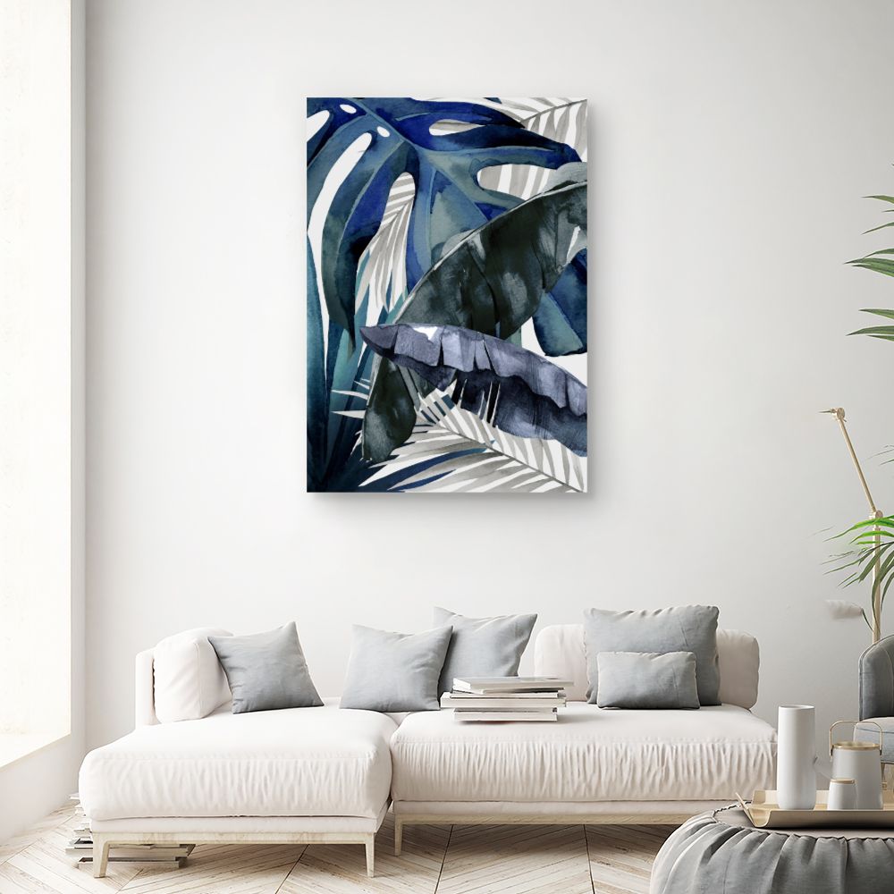 Tableau Feuillage exotique