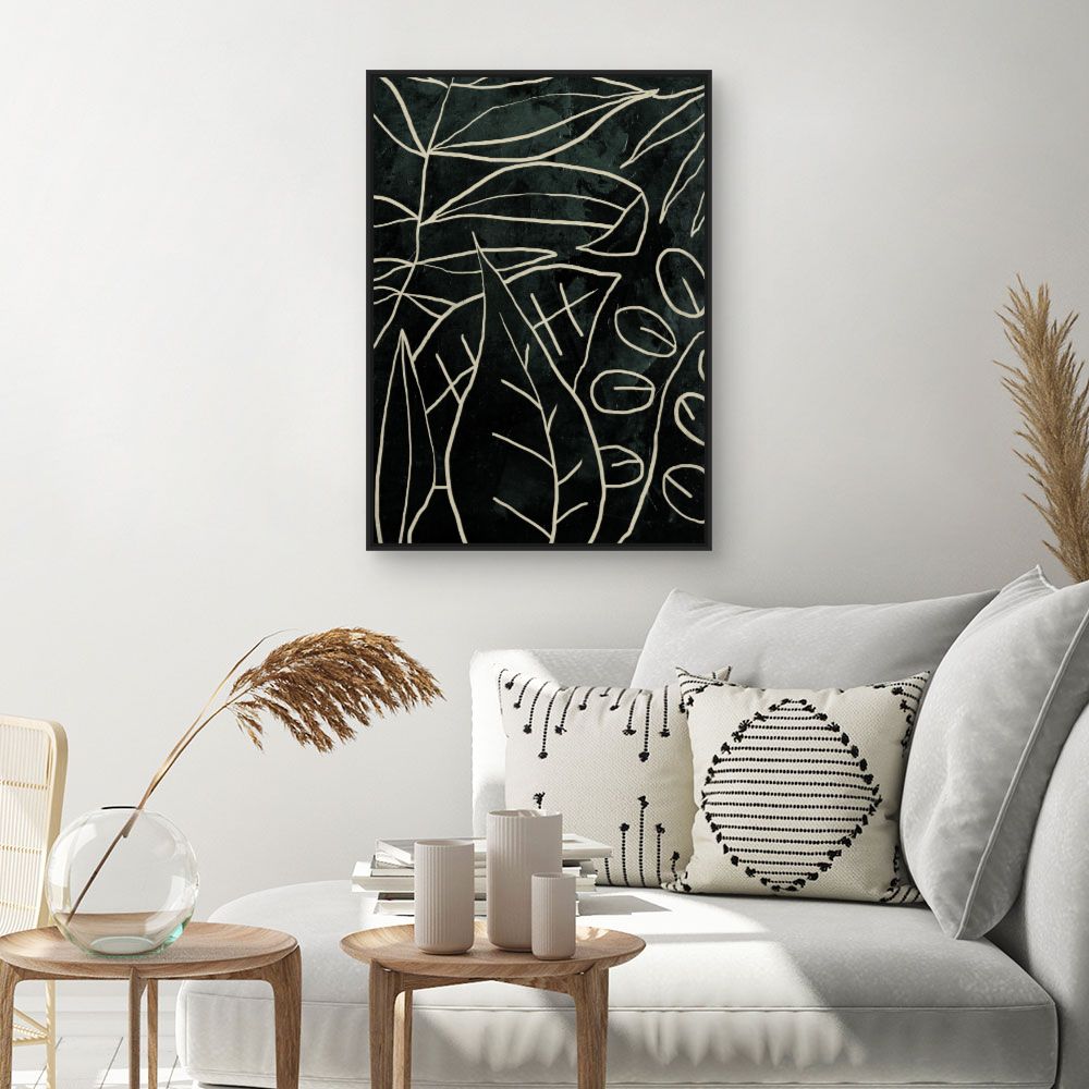 Tableau Feuillage abstrait