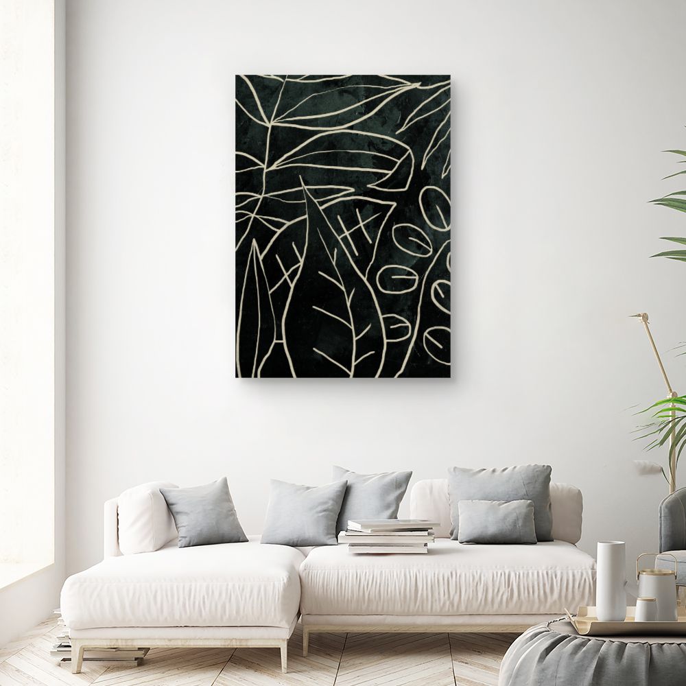 Tableau Feuillage abstrait