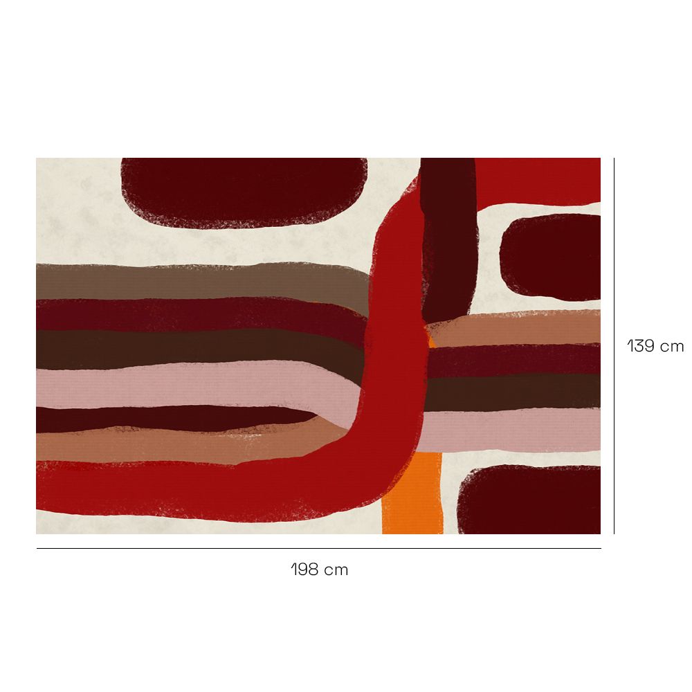 Tapis n°88 Motifs dynamiques modernes