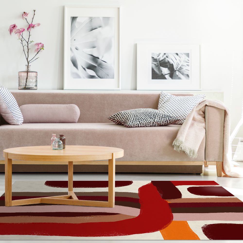 Tapis n°88 Motifs dynamiques modernes