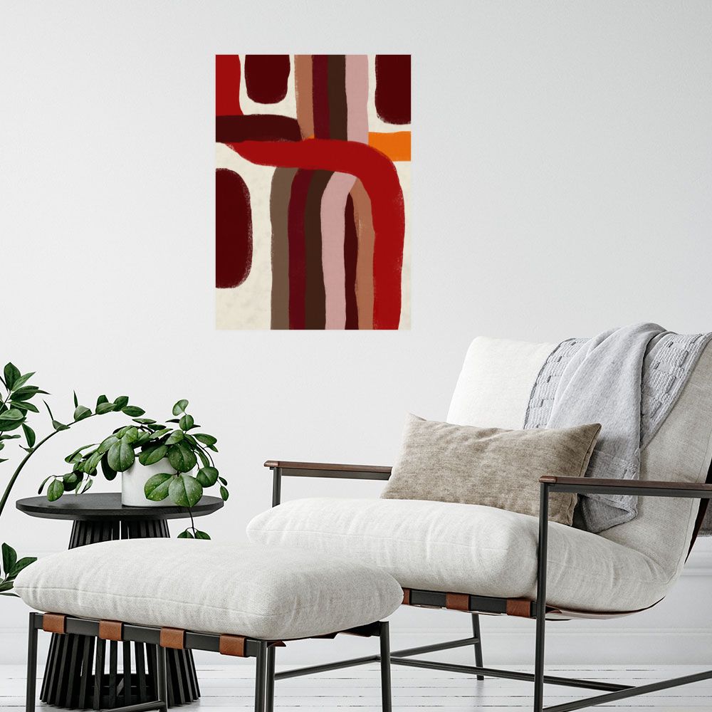 Affiche Formes abstraites modernes