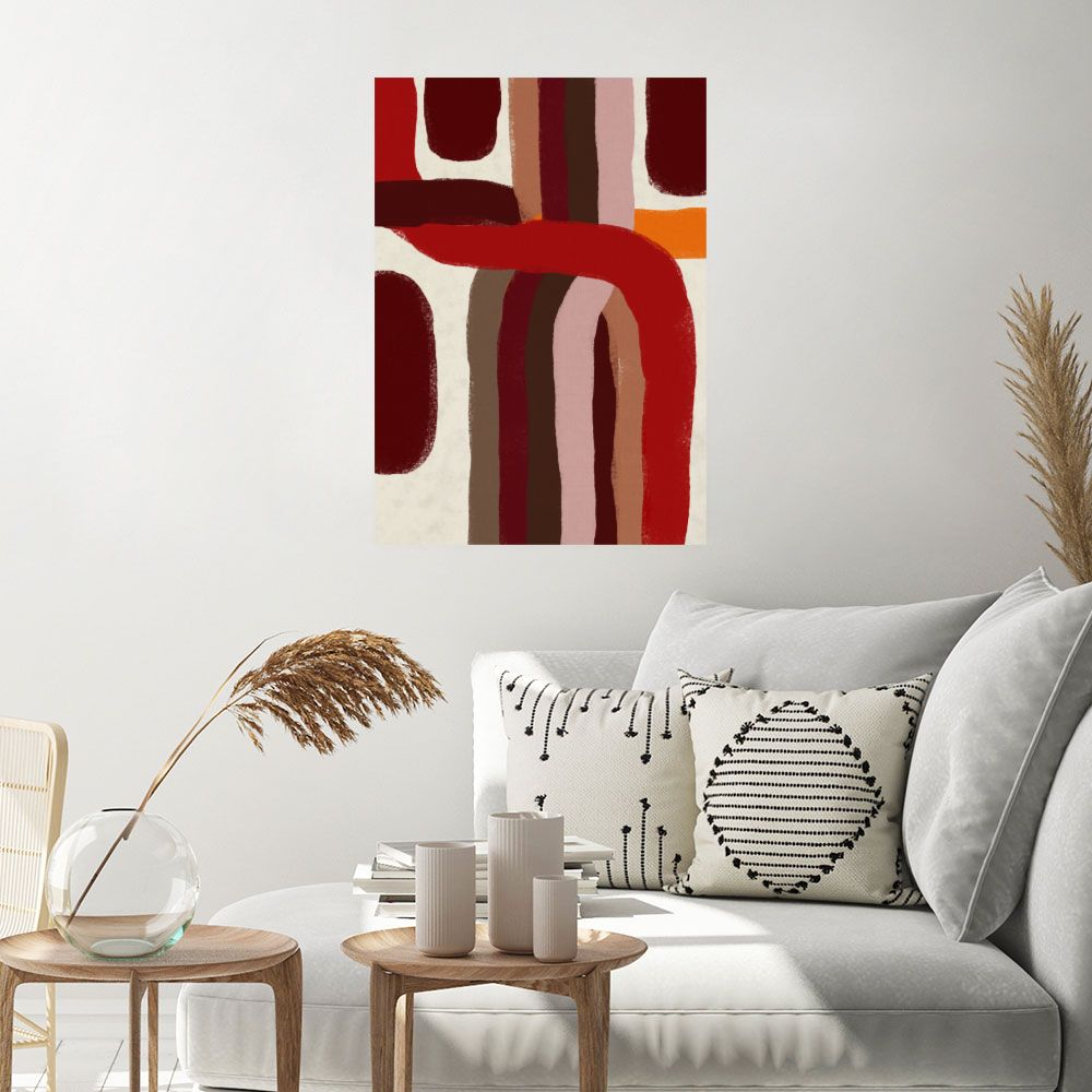 Affiche Formes abstraites modernes