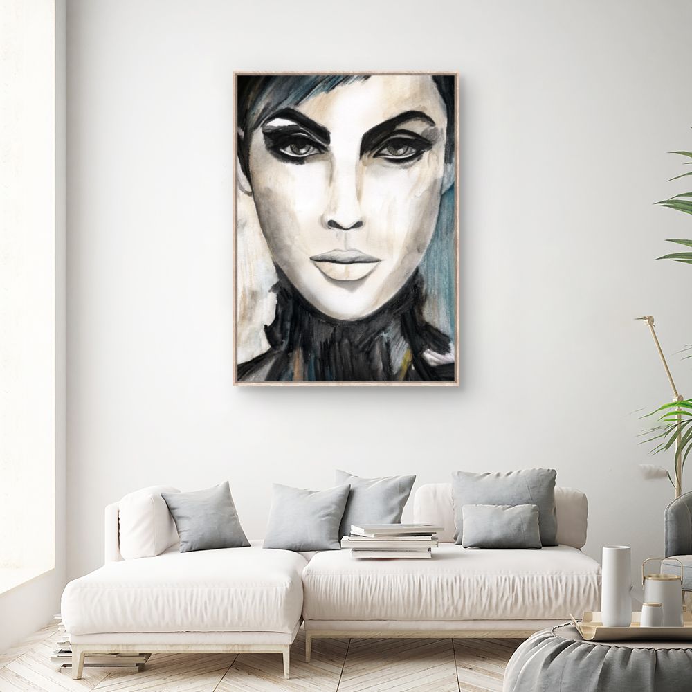 Tableau Portrait mystérieux