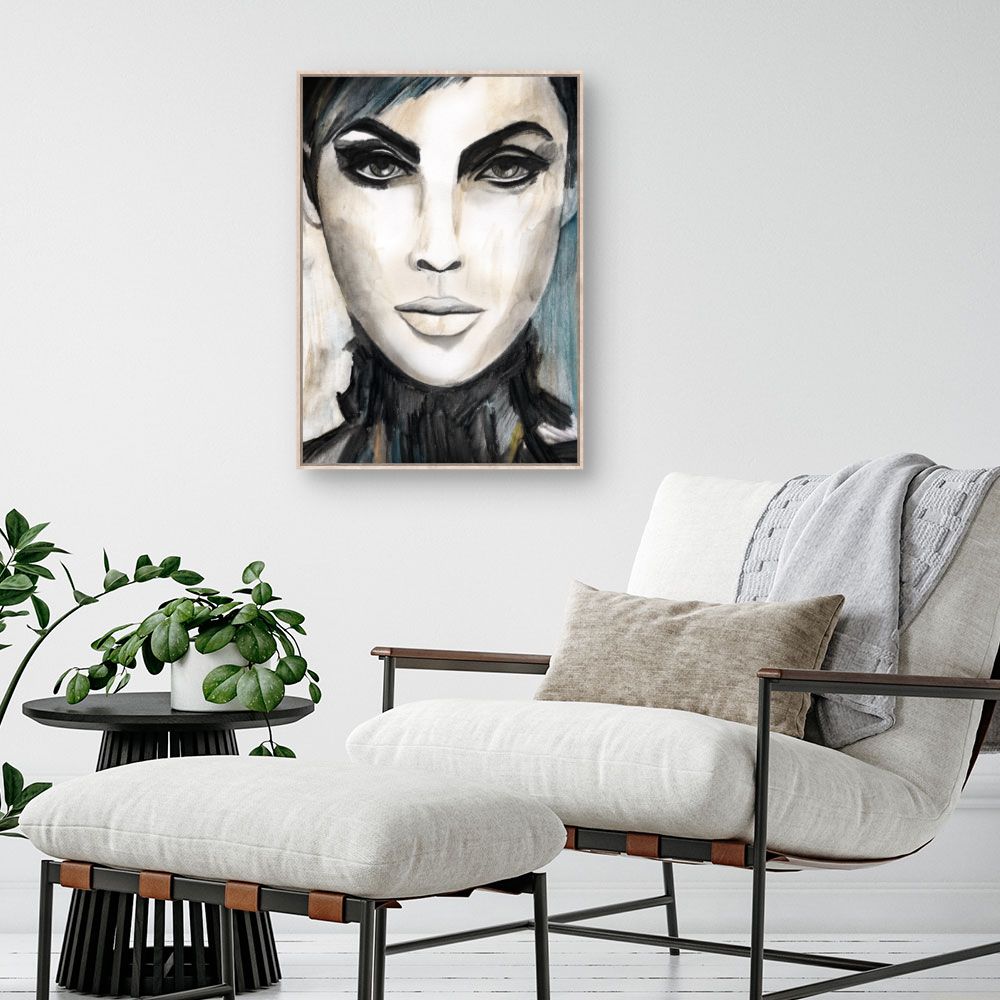 Tableau Portrait mystérieux