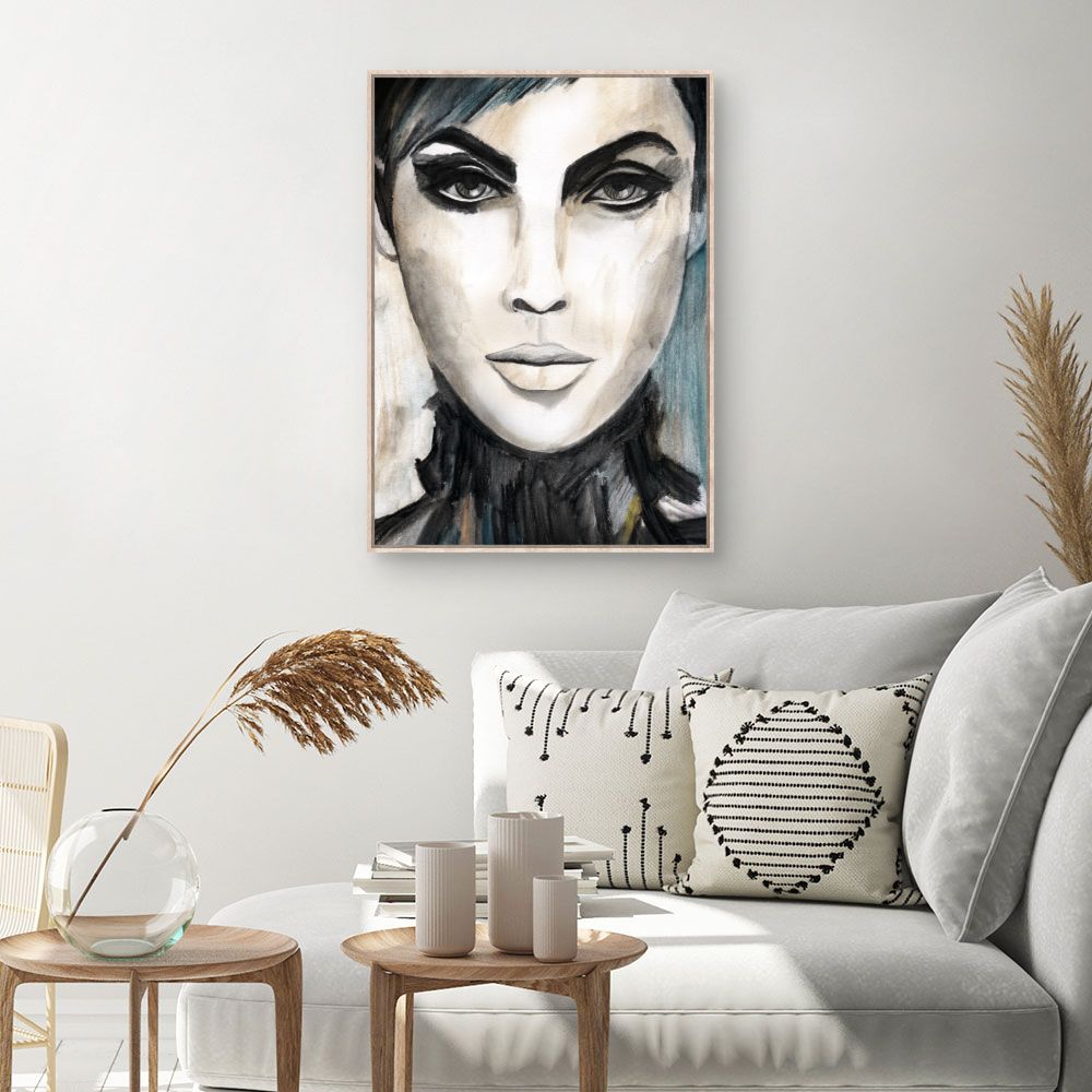 Tableau Portrait mystérieux