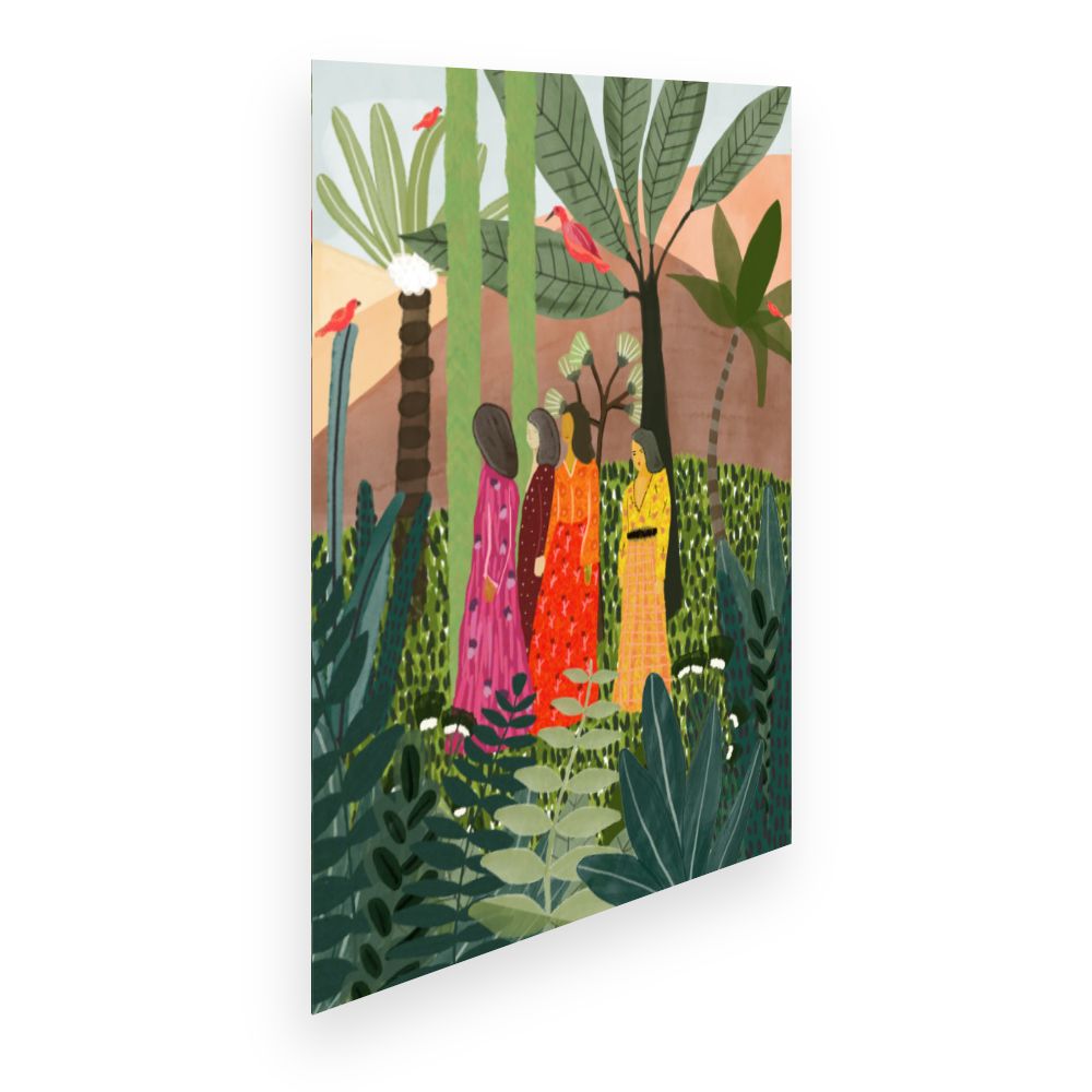 Affiche Élégance tropicale