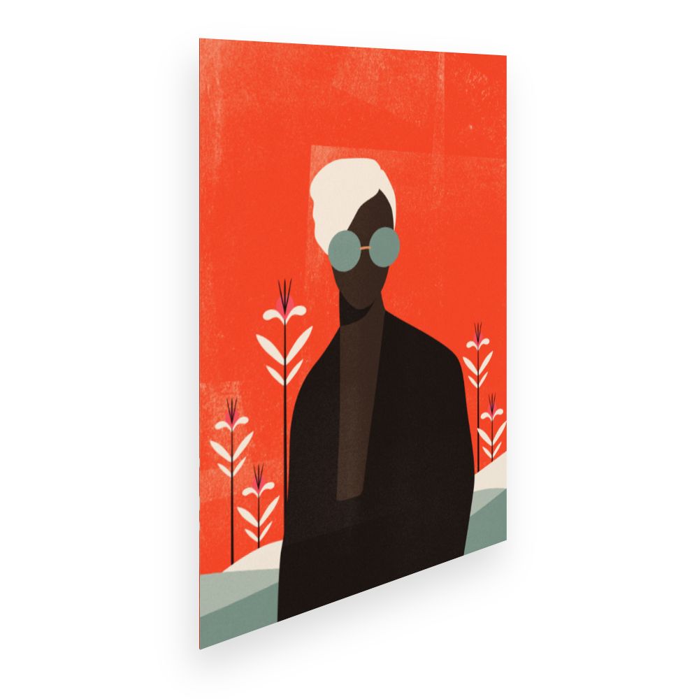 Affiche Visage moderne stylisé
