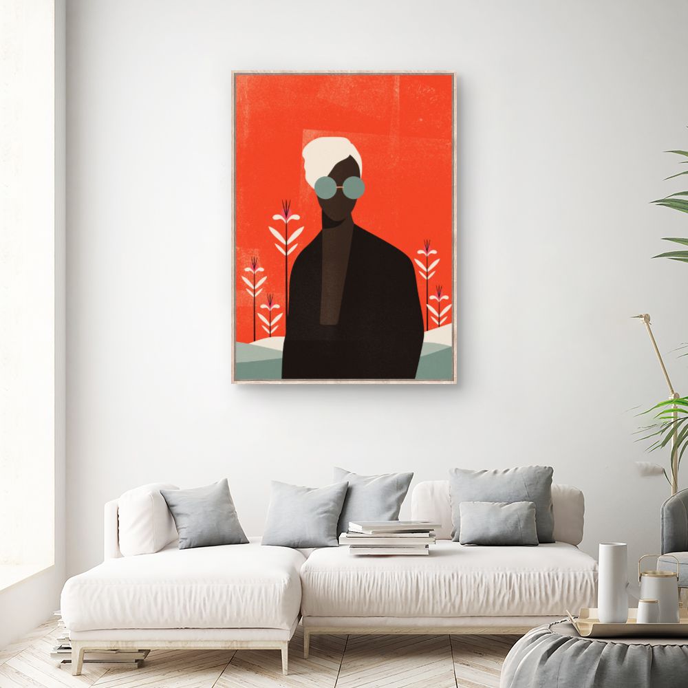 Tableau Silhouette stylisée