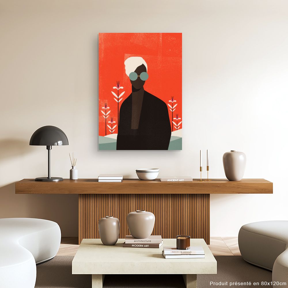 Tableau Silhouette stylisée