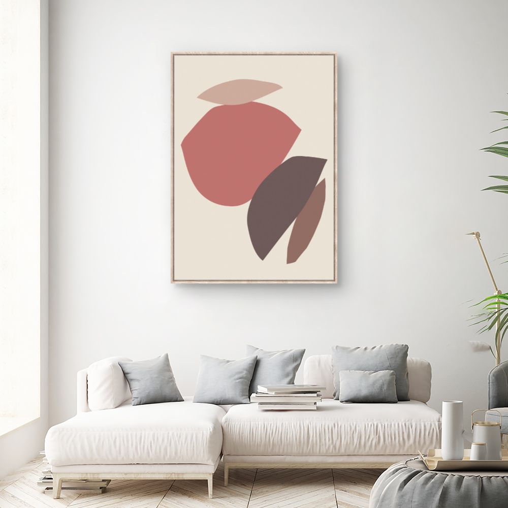 Tableau Formes abstraites suaves