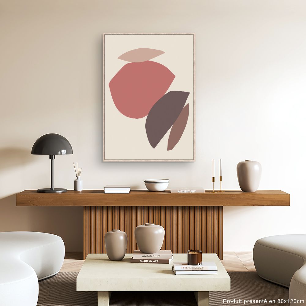 Tableau Formes abstraites suaves