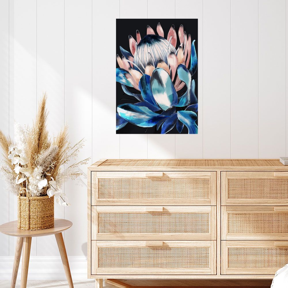 Affiche Fleur exotique vibrante