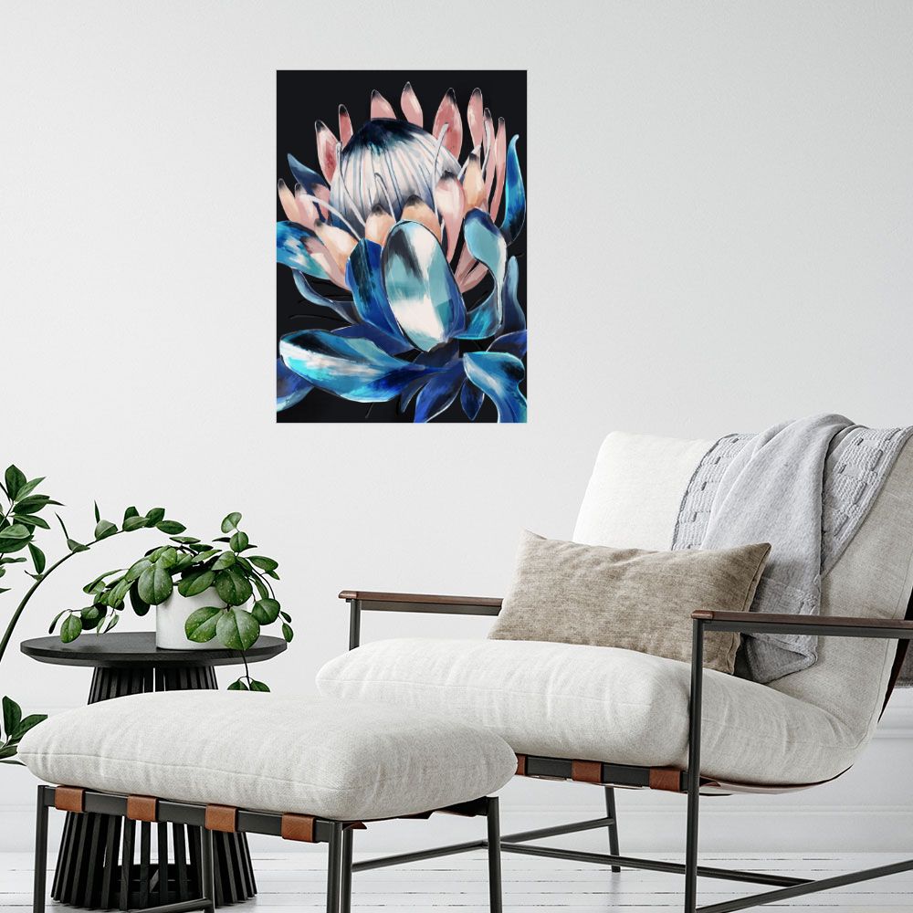 Affiche Fleur exotique vibrante