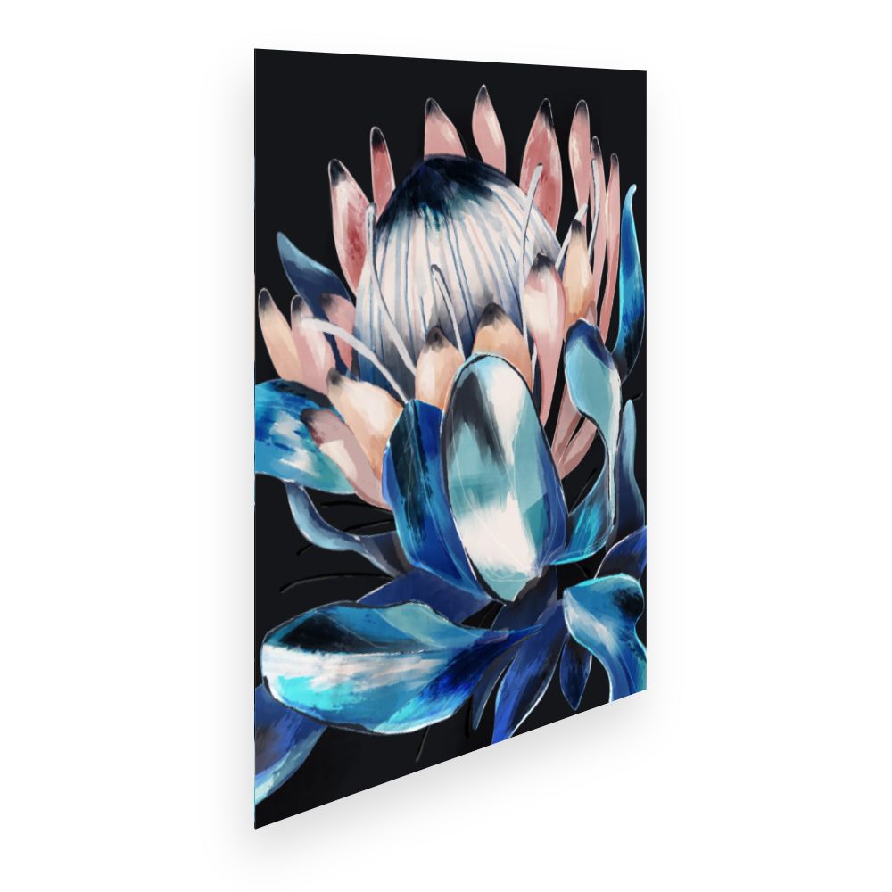 Affiche Fleur exotique vibrante