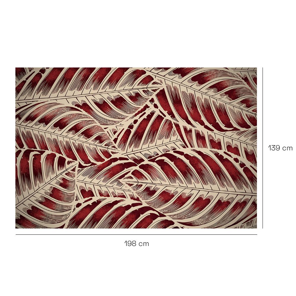 Tapis n°89 Feuilles élégantes