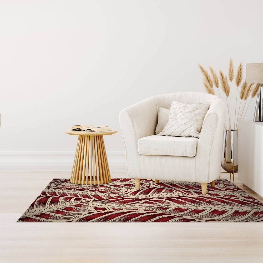 Tapis n°89 Feuilles élégantes