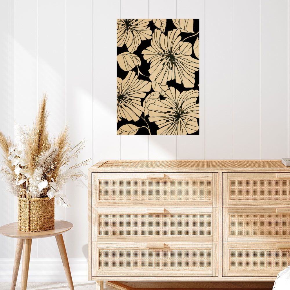 Affiche Fleurs élégantes
