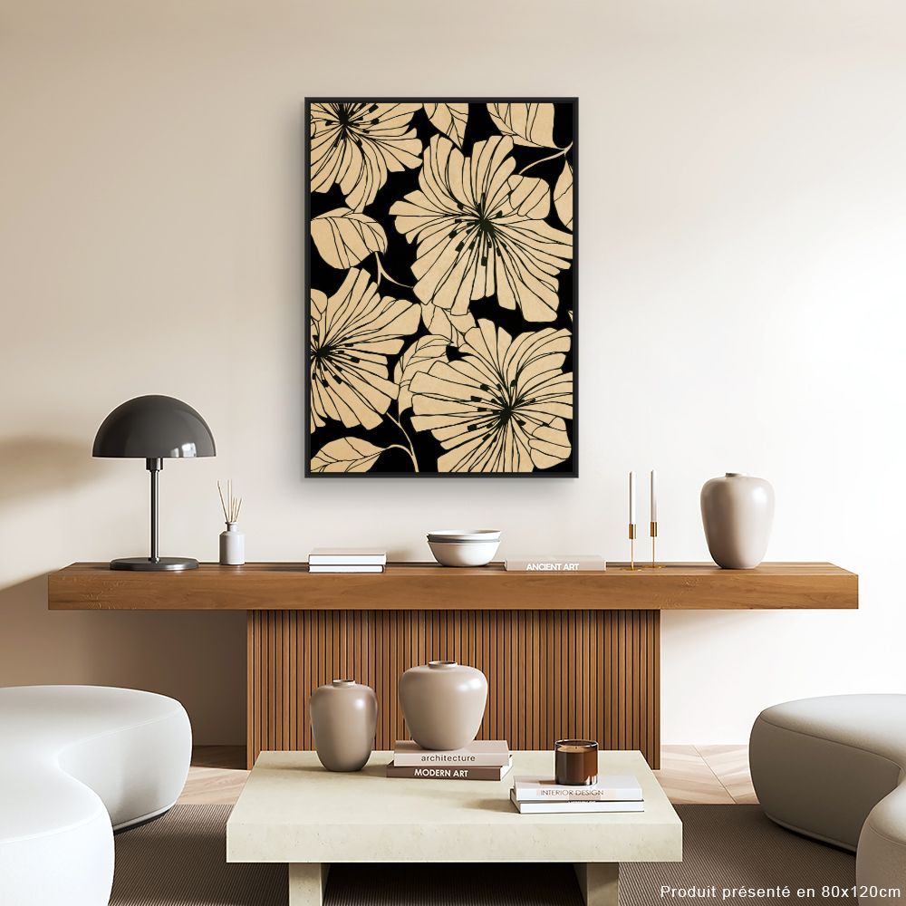 Tableau Fleurs élégantes
