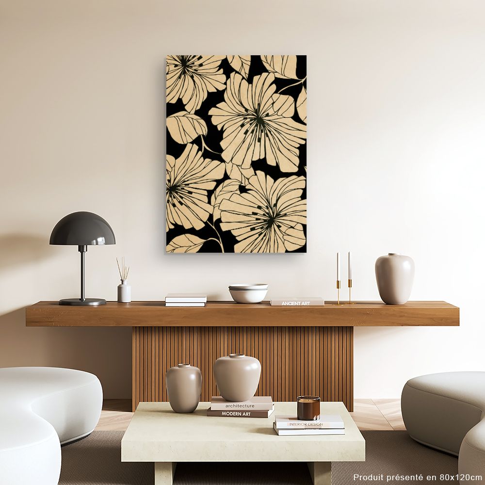 Tableau Fleurs élégantes